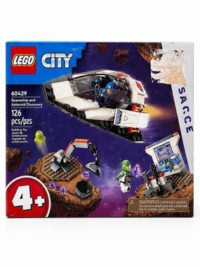 🧱 2/$38 - LEGO NWT City 60429 Spaceship & Asteroid Discovery 126 pcs Space Toy